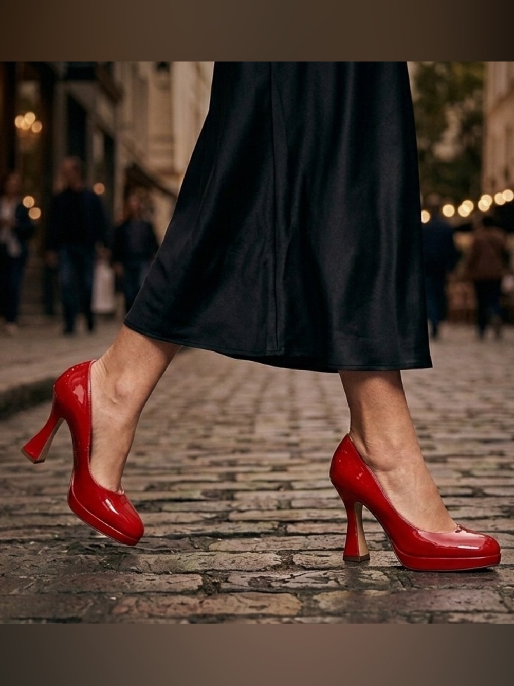 Madden Girl Red Patent Leather Pumps - Size 9